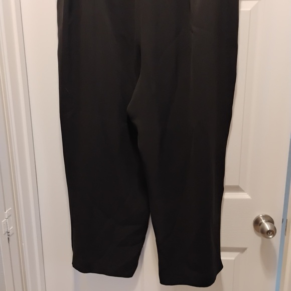 Eileen Fisher Silk Georgette Crepe Wide-Leg Pant Ankle Length Easy Fit Size 3XL - Picture 6 of 8